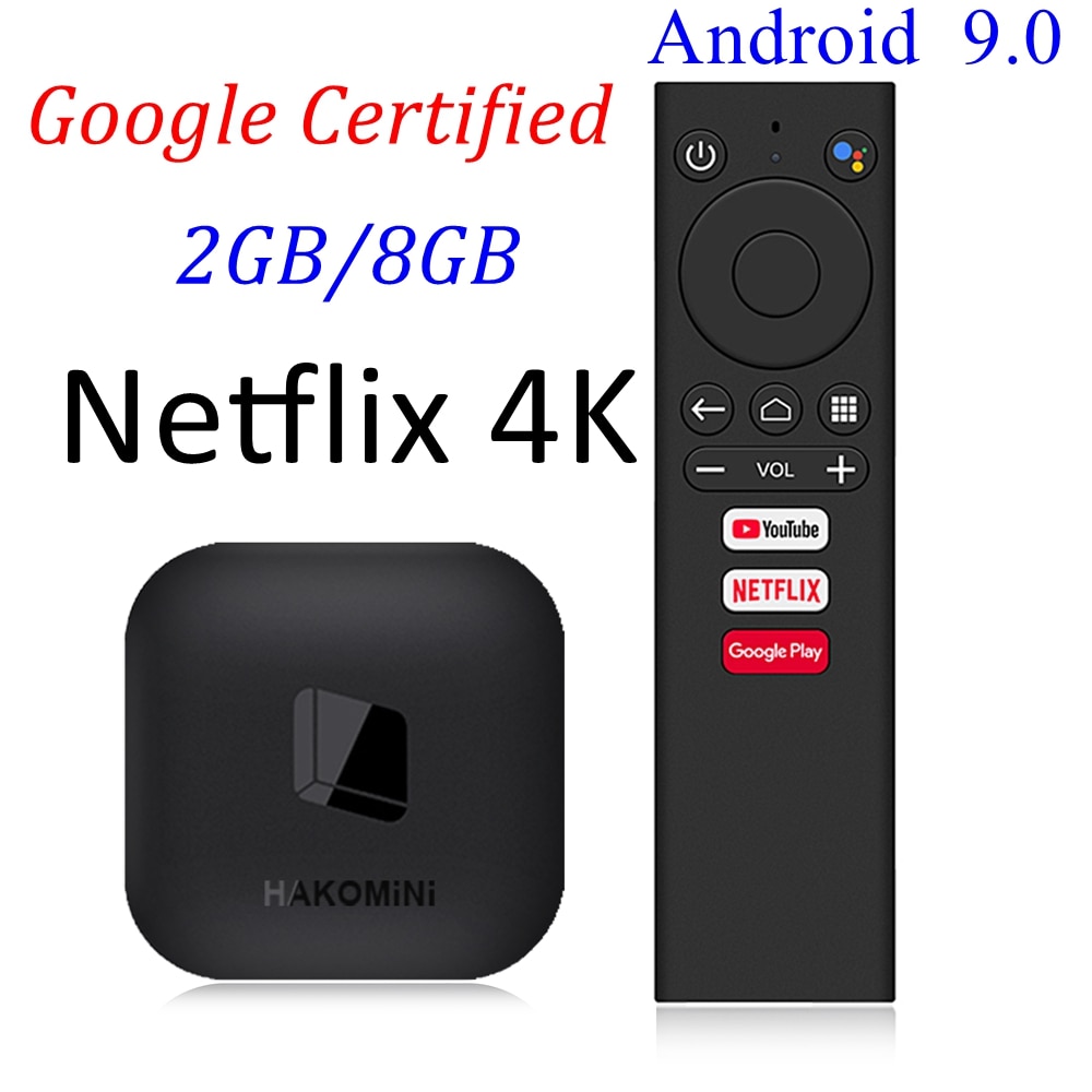 20PCS HAKOMiNi TV BOX Netflix 4K Google  Aml..